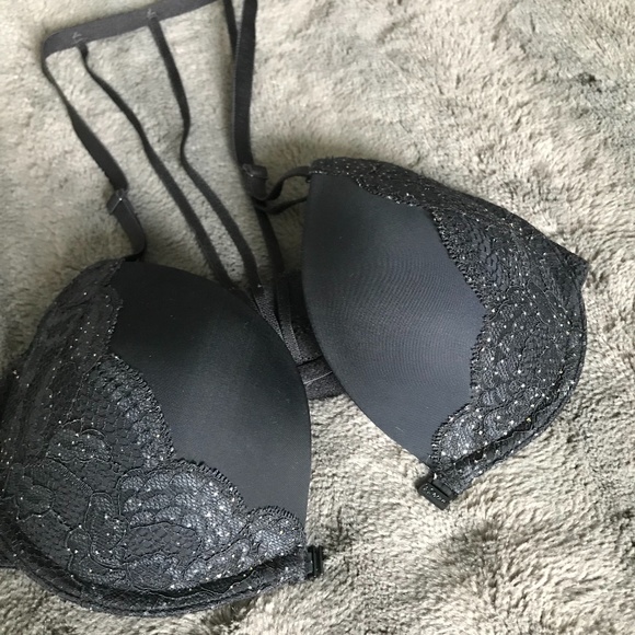 La SENZA Black Racer Back Bra 32C/34B - Picture 4 of 9